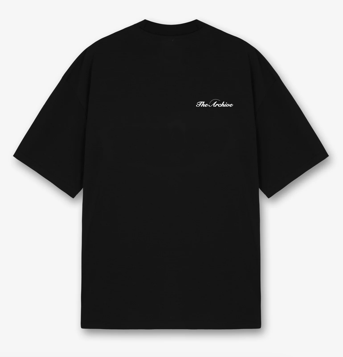 Black oversized "Louvre" Tee